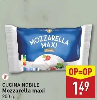 ALDI Cucina nobile mozzarella maxi aanbieding