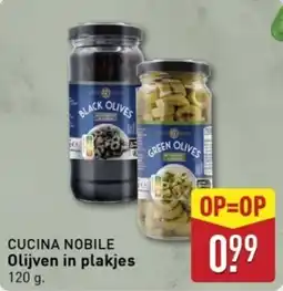 ALDI Cucina nobile olijven in plakjes aanbieding