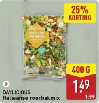 ALDI Daylicious italiaanse roerbakmix aanbieding