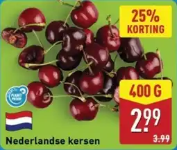 ALDI Nederlandse kersen aanbieding