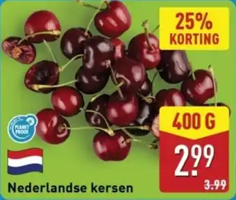 ALDI Nederlandse kersen aanbieding