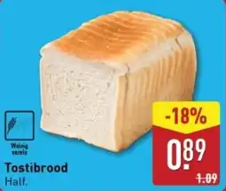 ALDI Tostibrood aanbieding