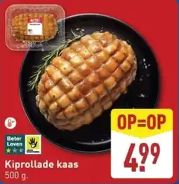 ALDI Kiprollade kaas aanbieding