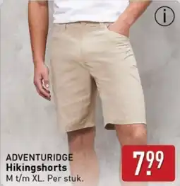 ALDI Adventuridge hikingshorts aanbieding