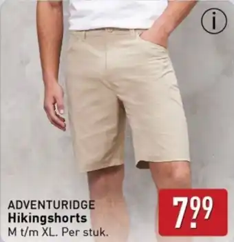 ALDI Adventuridge hikingshorts aanbieding