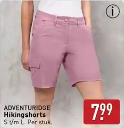 ALDI Adventuridge hikingshorts aanbieding
