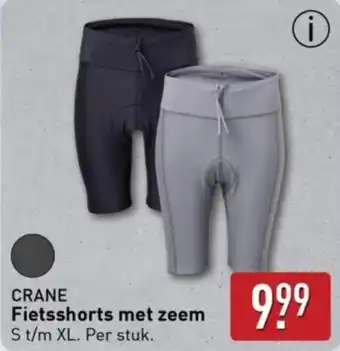 ALDI Crane fietsshorts met zeem aanbieding