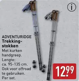 ALDI Adventuridge trekkingstokken aanbieding