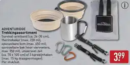ALDI Adventuridge trekkingassortiment aanbieding