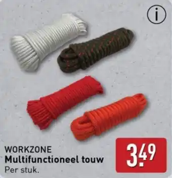 ALDI Workzone multifunctioneel touw aanbieding