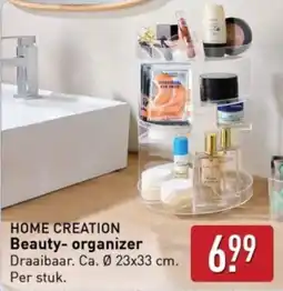 ALDI Home creation beauty organizer aanbieding