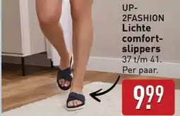 ALDI UP2FASHION Lichte comfortslippers aanbieding