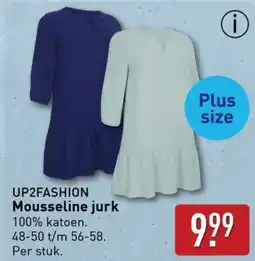 ALDI UP2FASHION Mousseline jurk aanbieding