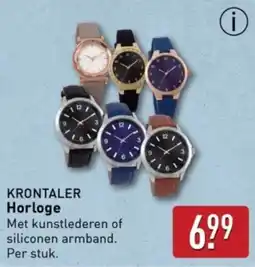 ALDI Krontaler horloge aanbieding