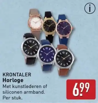 ALDI Krontaler horloge aanbieding