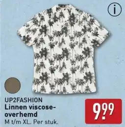 ALDI UP2FASHION Linnen viscoseoverhemd aanbieding
