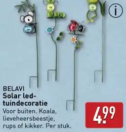 ALDI Belavi solar ledtuindecoratie aanbieding