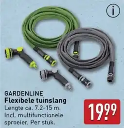 ALDI Gardenline flexibele tuinslang aanbieding