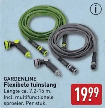 ALDI Gardenline flexibele tuinslang aanbieding
