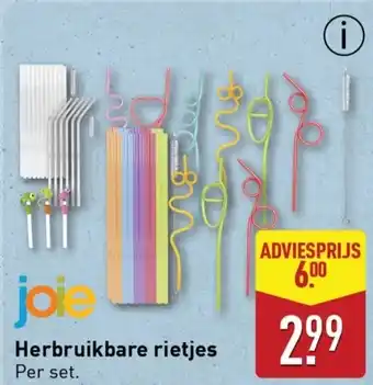ALDI Herbruikbare rietjes aanbieding