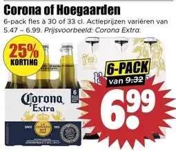 Dirk Corona of Hoegaarden aanbieding