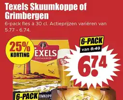 Dirk Texels Skuumkoppe aanbieding