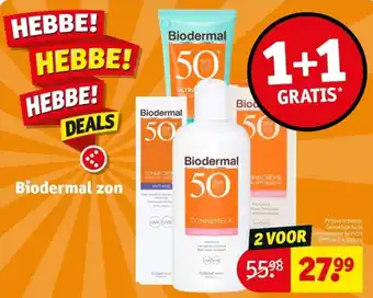 Kruidvat Biodermal zon aanbieding