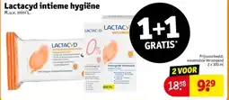 Kruidvat Lactacyd intieme hygiëne aanbieding