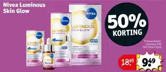 Kruidvat Nivea Luminous Skin Glow aanbieding