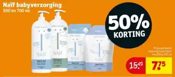 Kruidvat Naïf Babyverzorging aanbieding