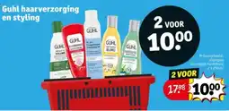 Kruidvat Guhl haarverzorging en styling aanbieding