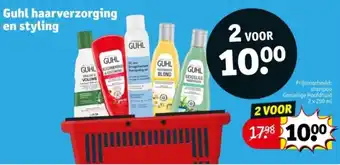 Kruidvat Guhl haarverzorging en styling aanbieding