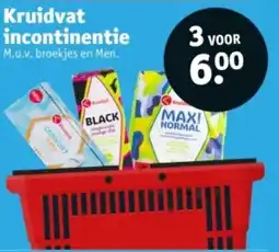 Kruidvat Kruidvat incontinentie aanbieding