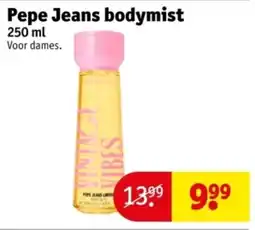 Kruidvat Pepe Jeans bodymist aanbieding