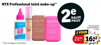Kruidvat NYX Professional teint make-up aanbieding
