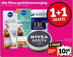 Kruidvat Alle Nivea gezichtsverzorging aanbieding