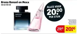 Kruidvat Bruno Banani en Mexx aanbieding