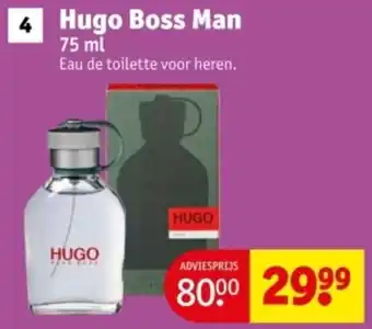 Kruidvat Hugo Boss Man aanbieding