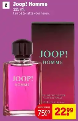 Kruidvat Joop! Homme aanbieding