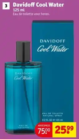Kruidvat Davidoff Cool Water aanbieding