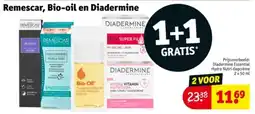 Kruidvat Remescar, Bio-oil en Diadermine aanbieding