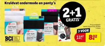 Kruidvat Kruidvat ondermode en panty's aanbieding