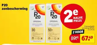 Kruidvat P20 zonbescherming aanbieding