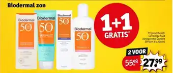 Kruidvat Biodermal zon aanbieding