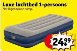 Kruidvat Luxe luchtbed 1-persoons aanbieding