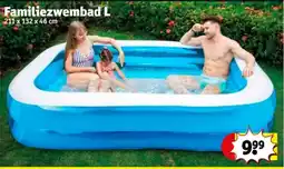 Kruidvat Familiezwembad L aanbieding