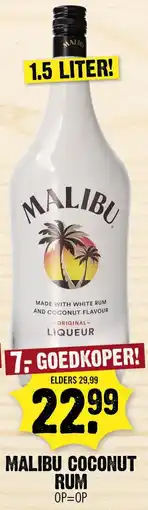 Dirk Malibu coconut rum aanbieding