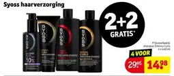 Kruidvat Syoss haarverzorging aanbieding