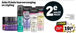 Kruidvat John Frieda haarverzorging en styling aanbieding