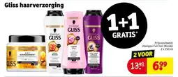 Kruidvat Gliss haarverzorging aanbieding